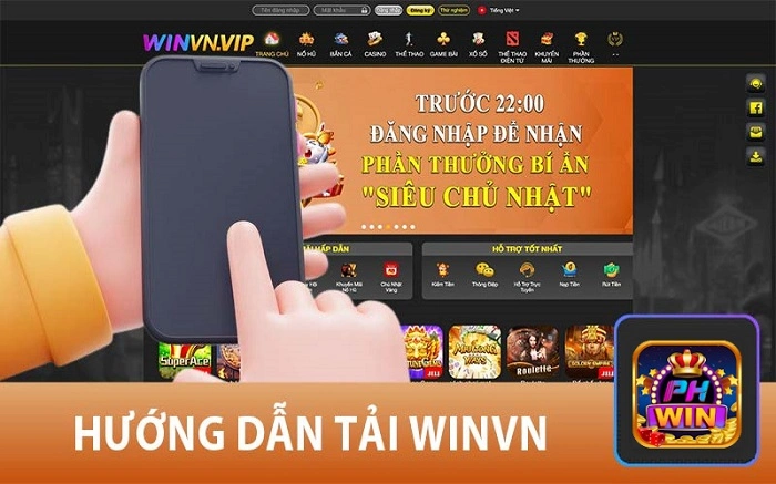 Hướng Dẫn Tải App WINVN Về Di Động